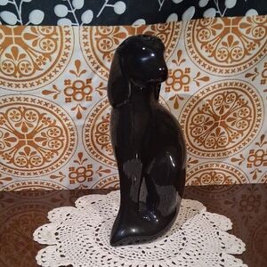 Vintage Ceramic Dog Figurine